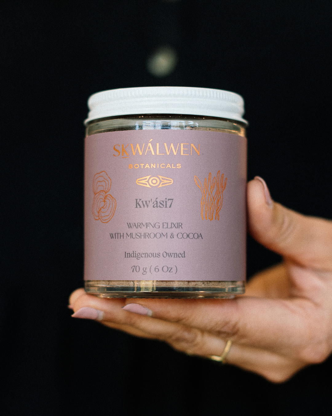 Kw'asi7 Warming Elixir with Mushroom & Cocoa