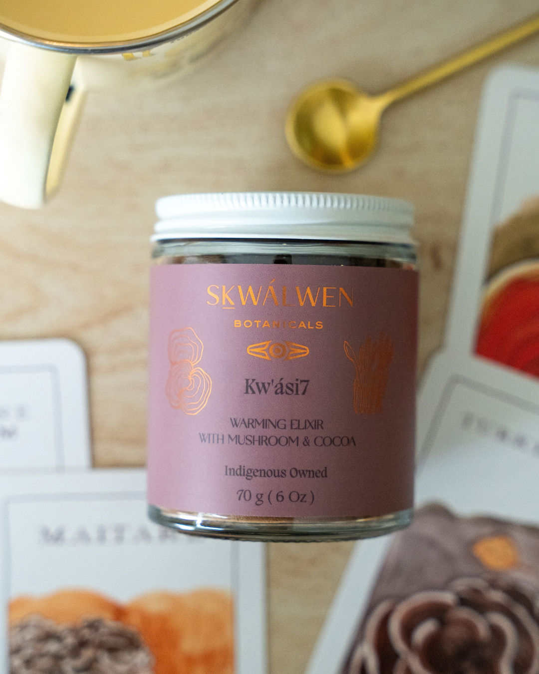 Kw'asi7 Warming Elixir with Mushroom & Cocoa