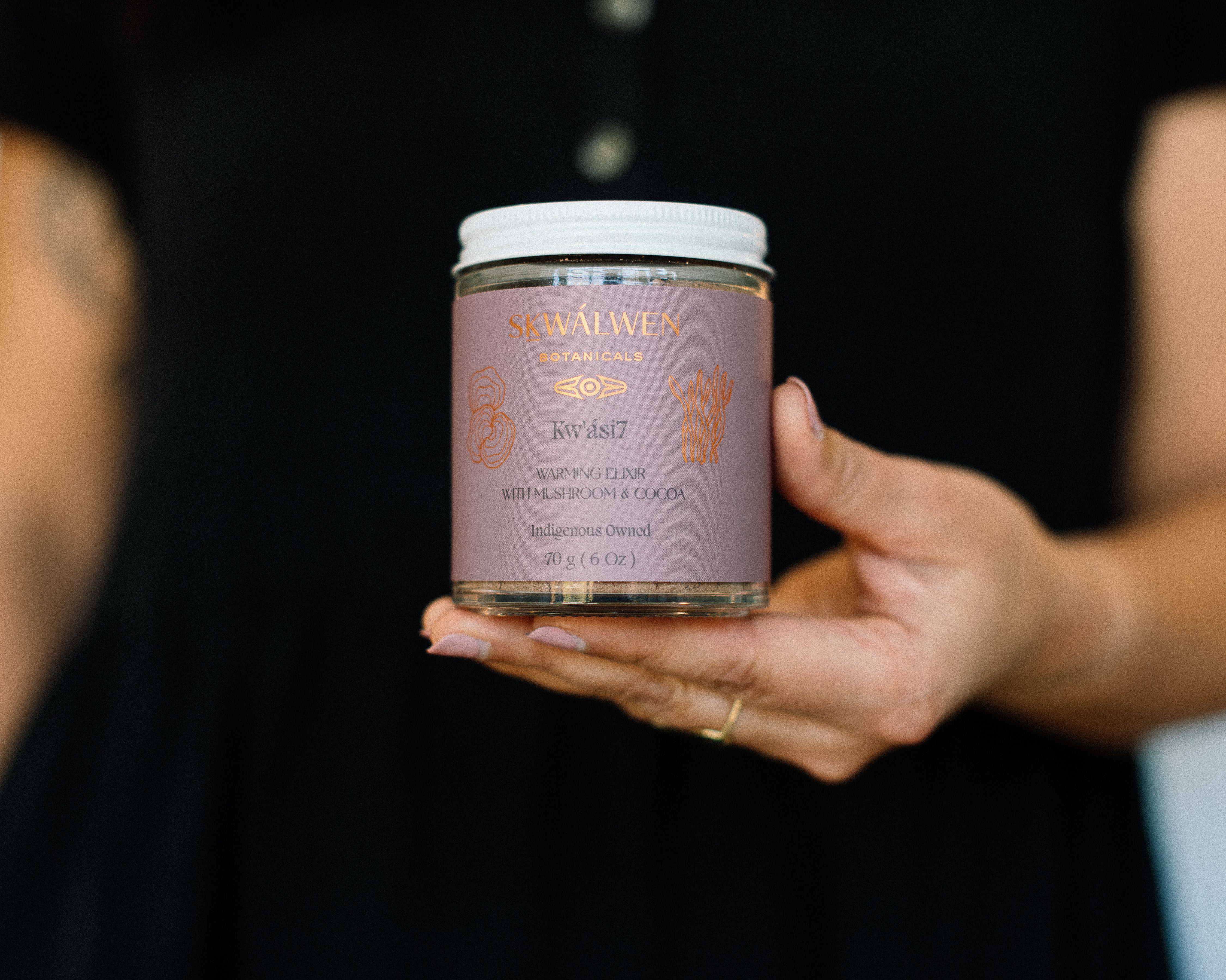 Kw'asi7 Warming Elixir with Mushroom & Cocoa