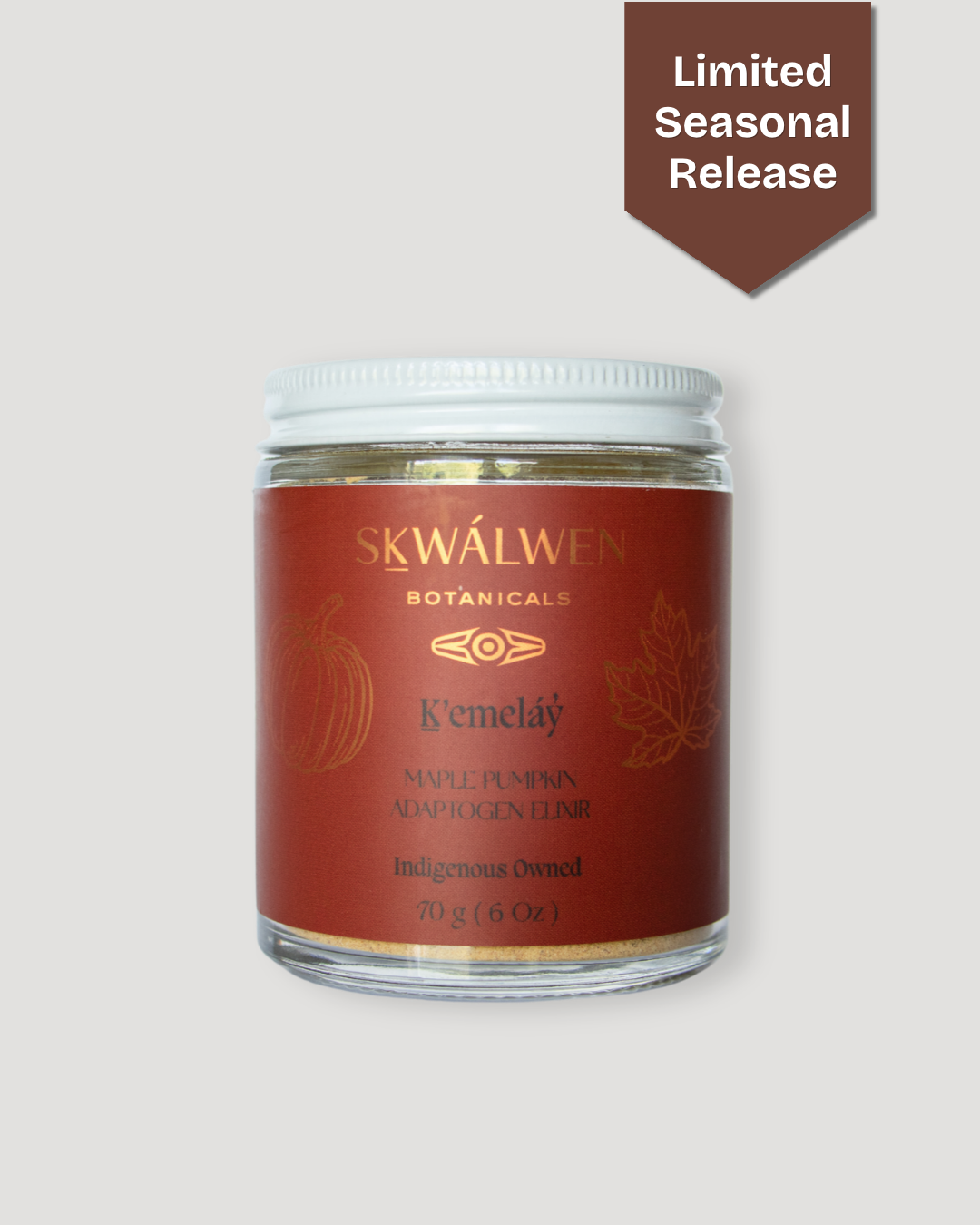 K'emeláy̓ Maple Pumpkin Adaptogen Elixir
