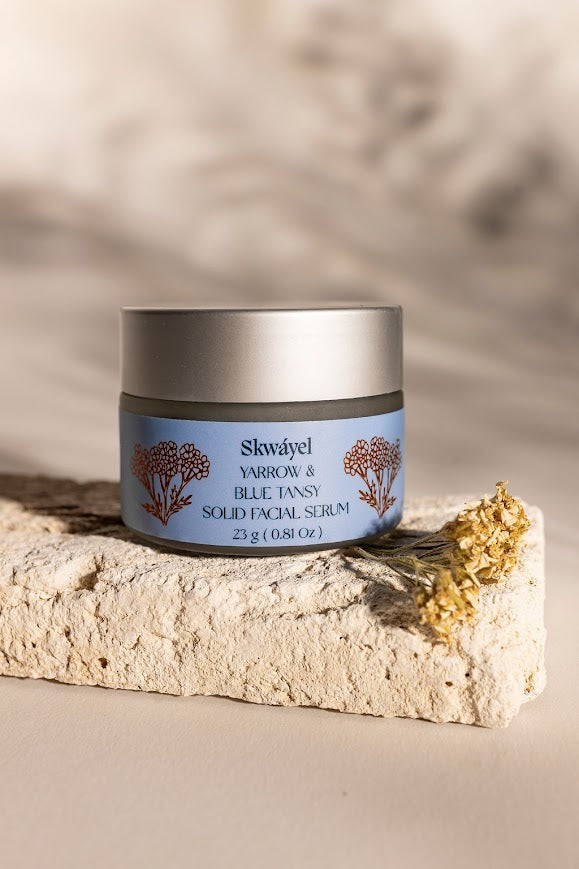 Ceremony Series ~ Skwáyel Yarrow & Blue Tansy Solid Face Serum