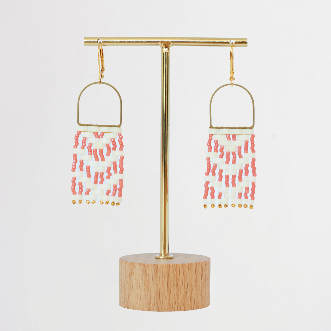 Michif Earrings ~ Three Sisters by Emma