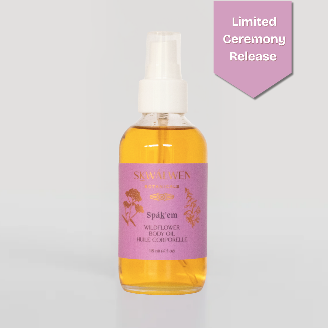 Ceremony Series ~ Spáḵ’em Wildflower Body Oil