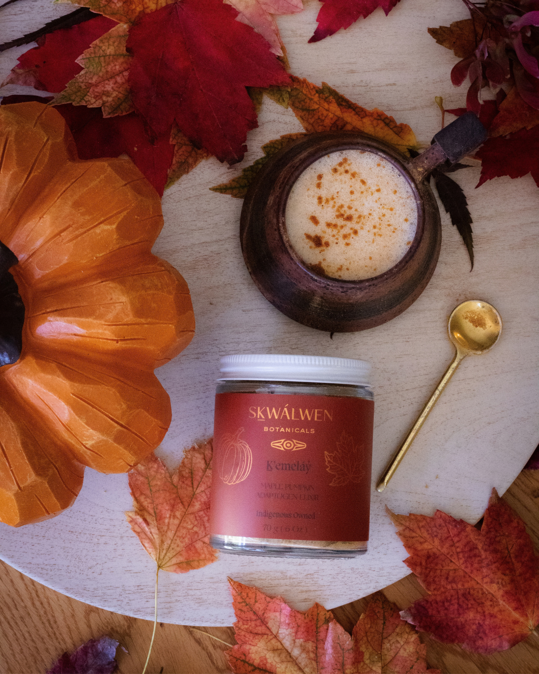 K'emeláy̓ Maple Pumpkin Adaptogen Elixir