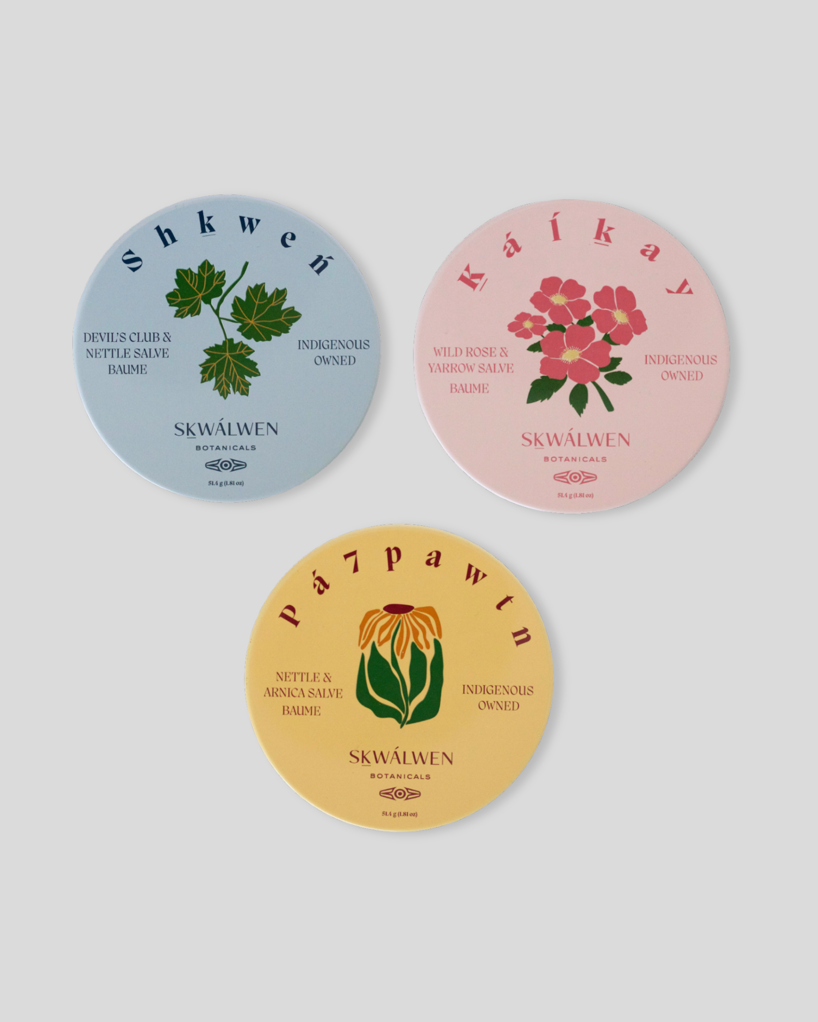 Botanical Salve Set