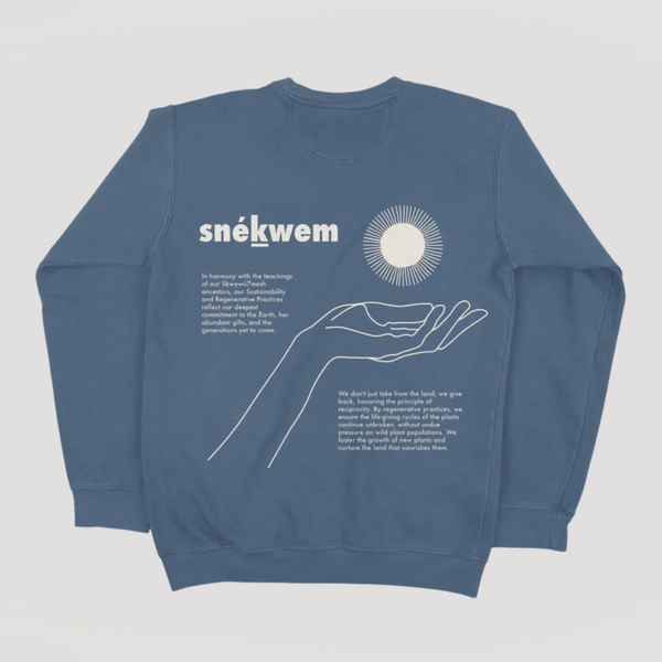 Snéḵwem Crewneck