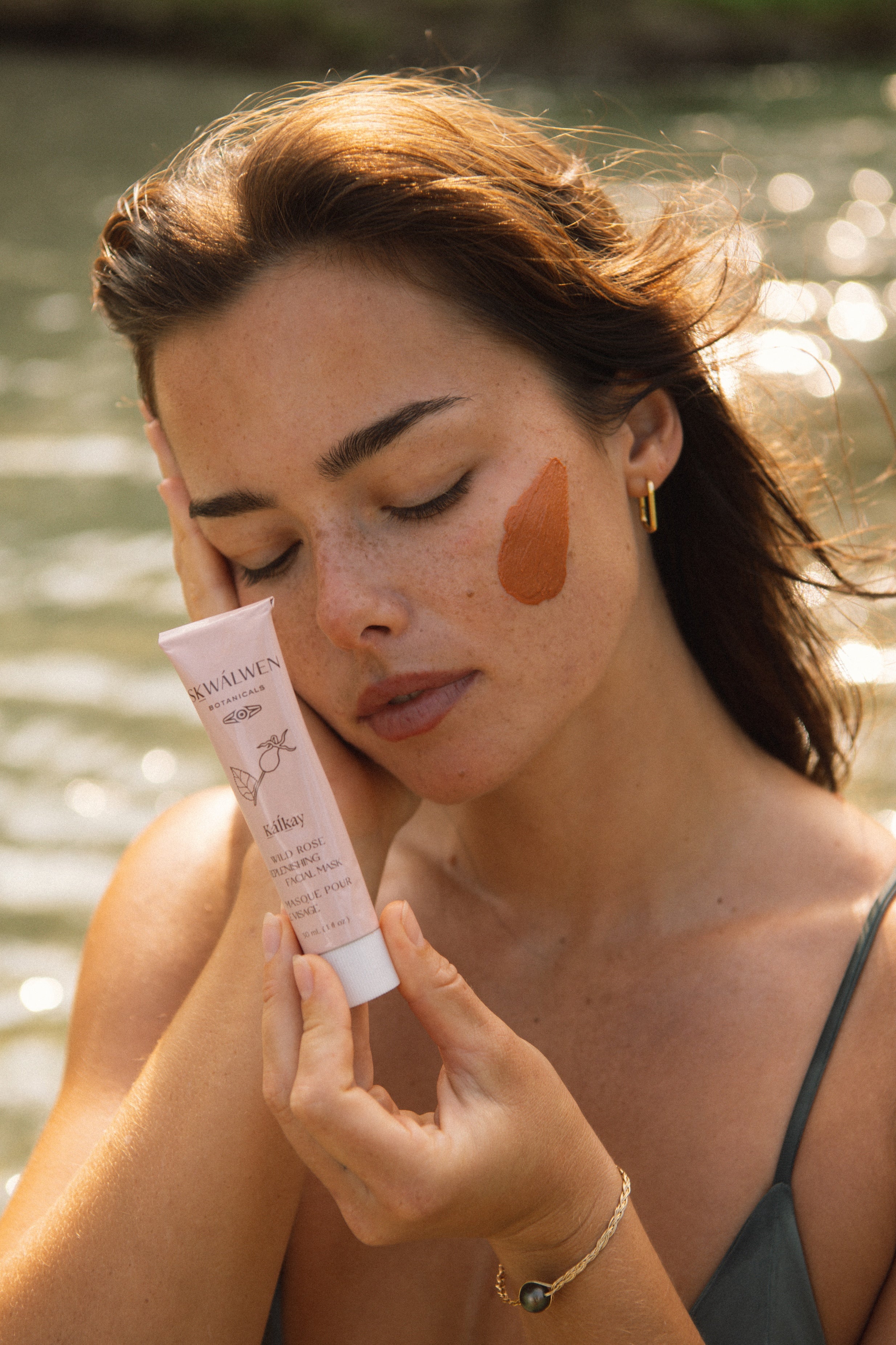 Kalkáy Wild Rose Replenishing Facial Mask