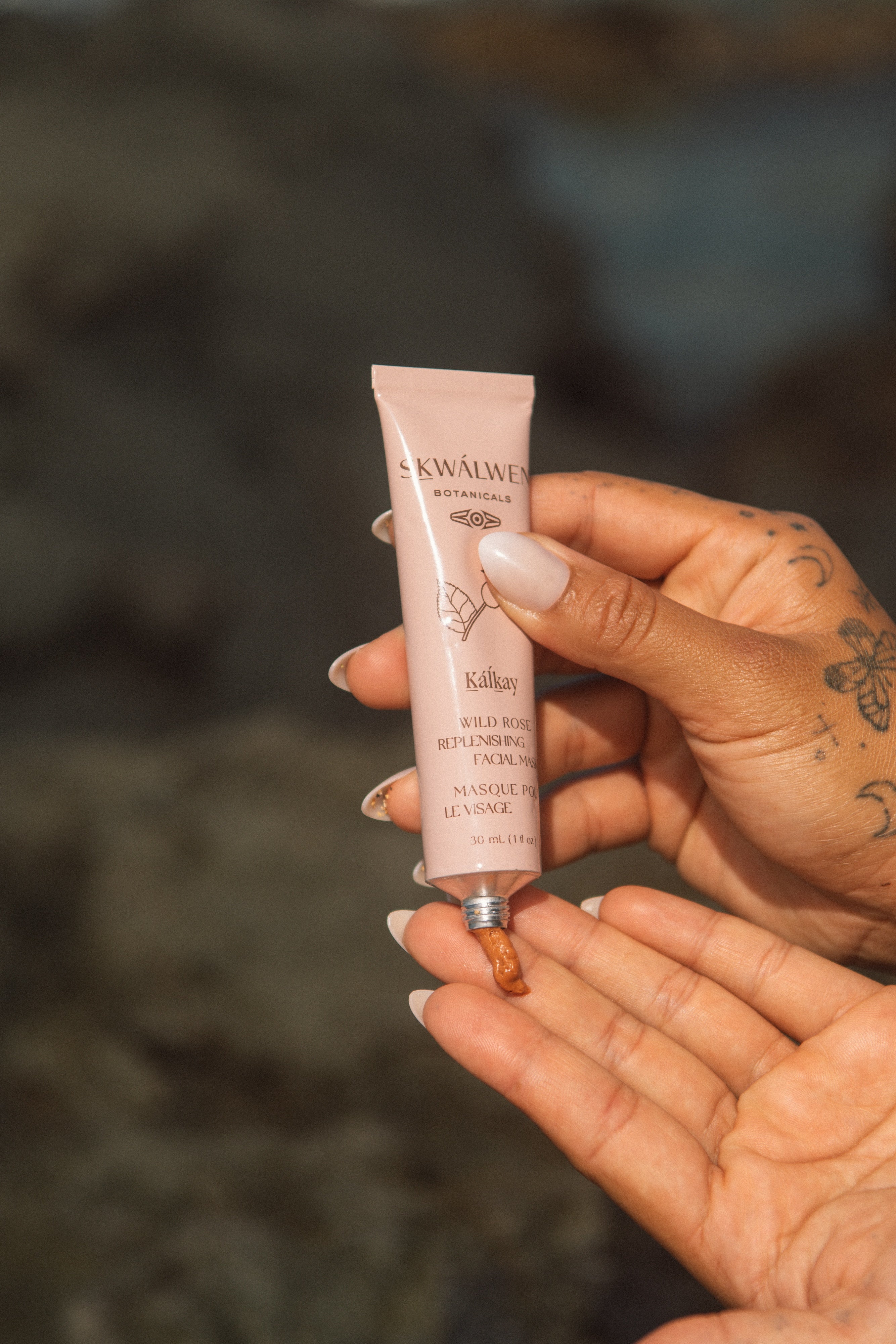 Kalkáy Wild Rose Replenishing Facial Mask