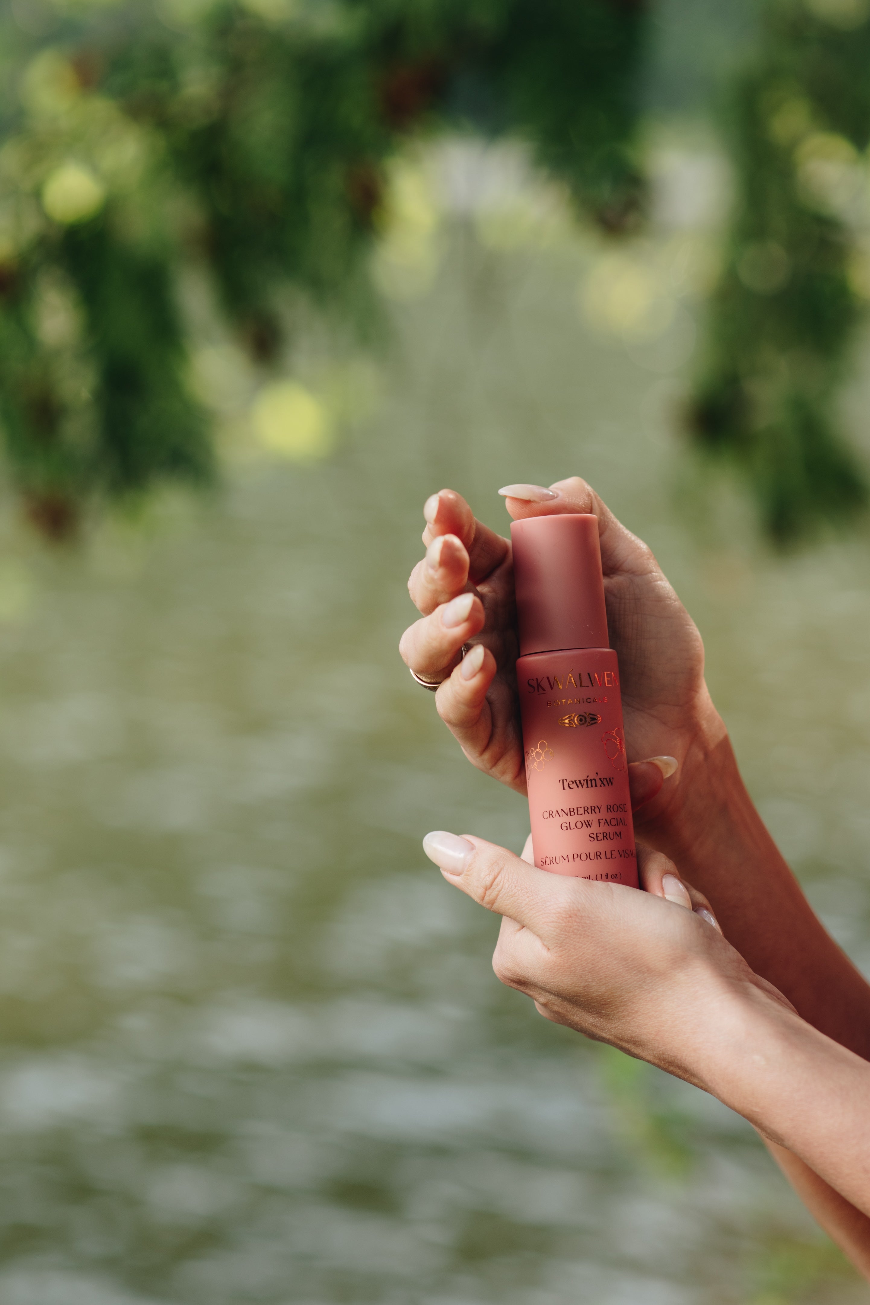 Rose Glow Duo - Tewin'xw Serum & Kalkay Face Cream | Skwalwen