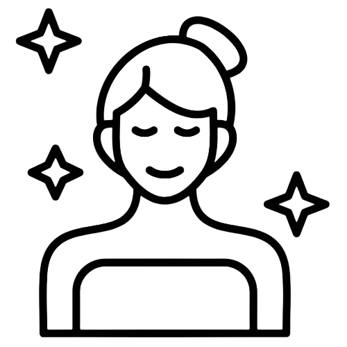 Evens skin tone revealing luminous skin