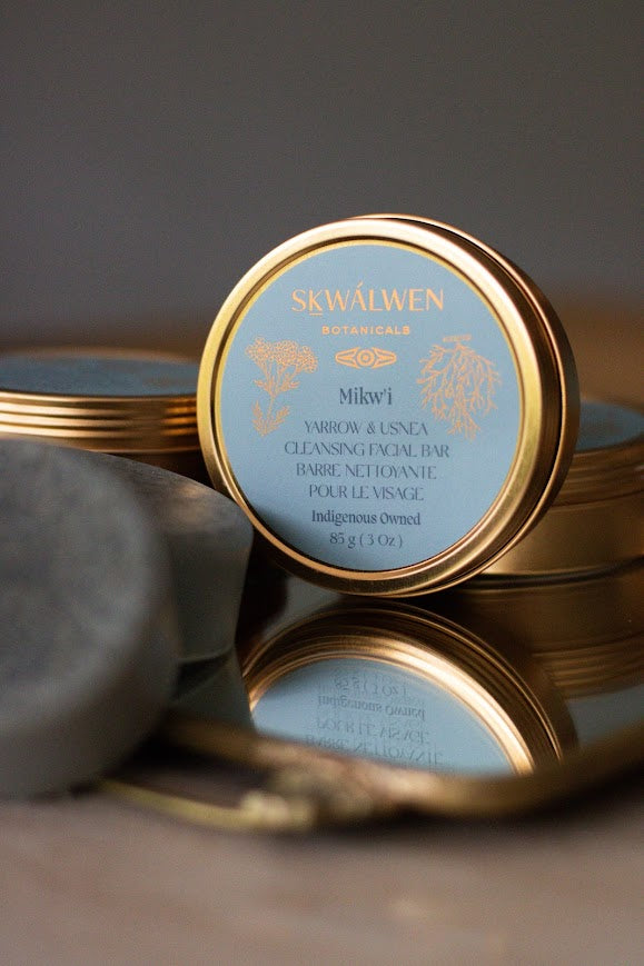 Ceremony Series - Mikw'i Yarrow & Usnea Facial Cleansing Bar
