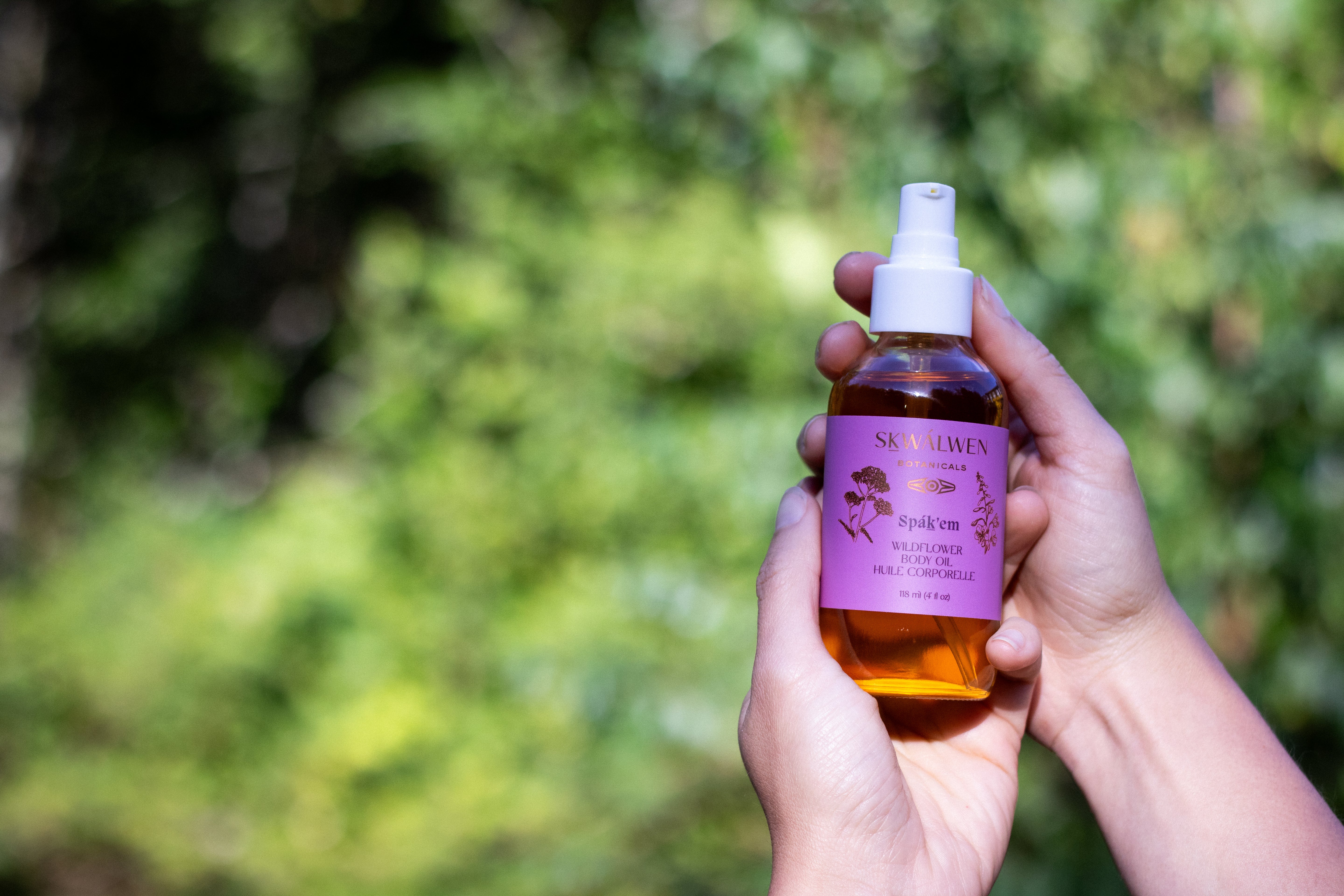 Ceremony Series ~ Spáḵ’em Wildflower Body Oil