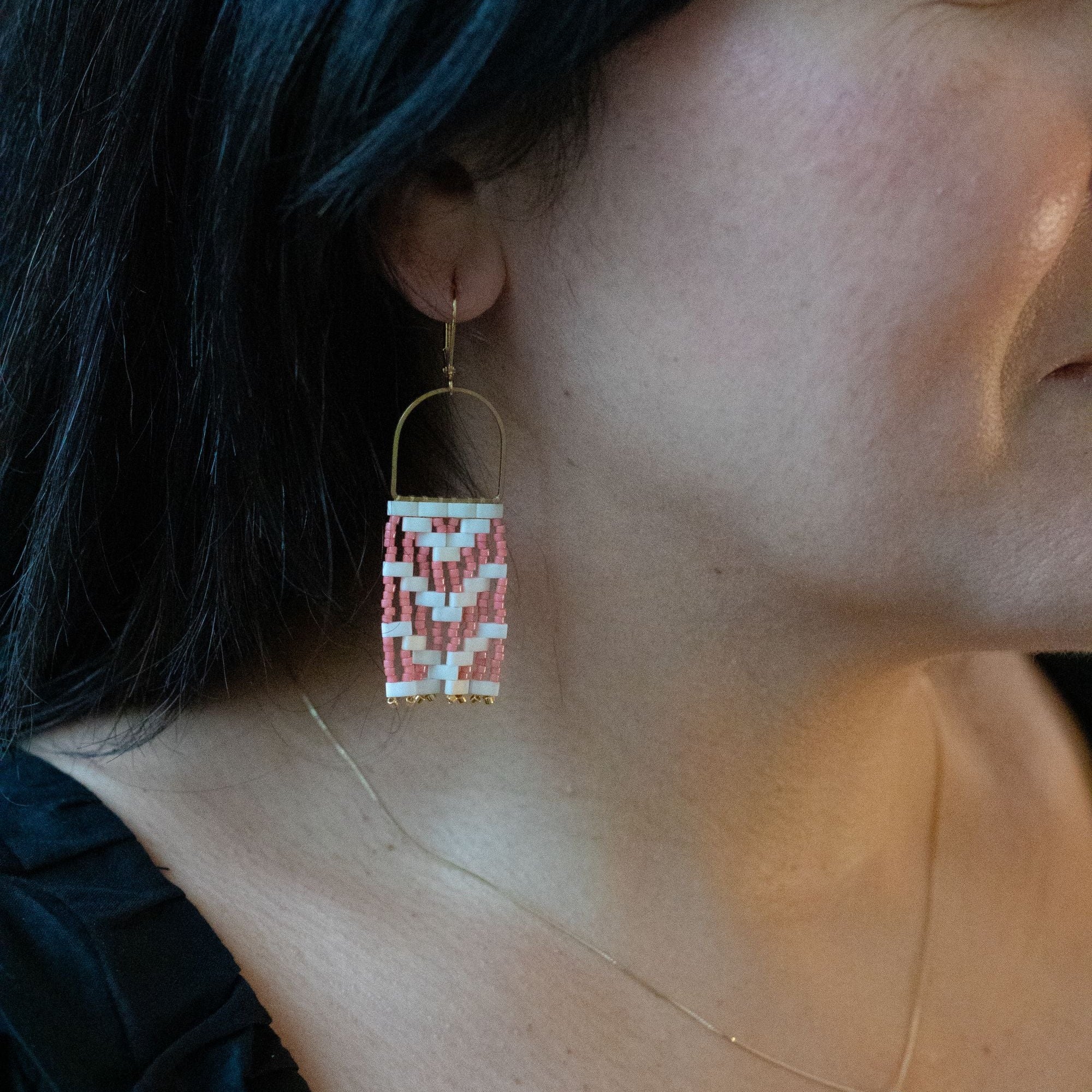 Michif Earrings ~ Three Sisters by Emma