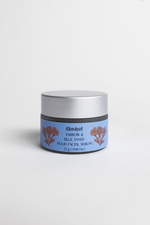 Ceremony Series ~ Skwáyel Yarrow & Blue Tansy Solid Face Serum