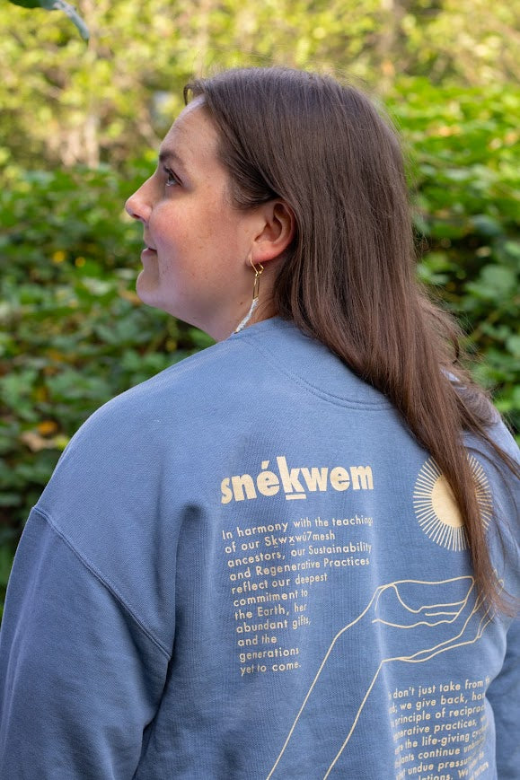 Snéḵwem Crewneck